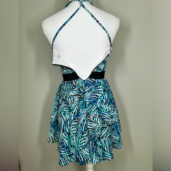 Lovers + Friends Fit and Flare Printed Party Dress